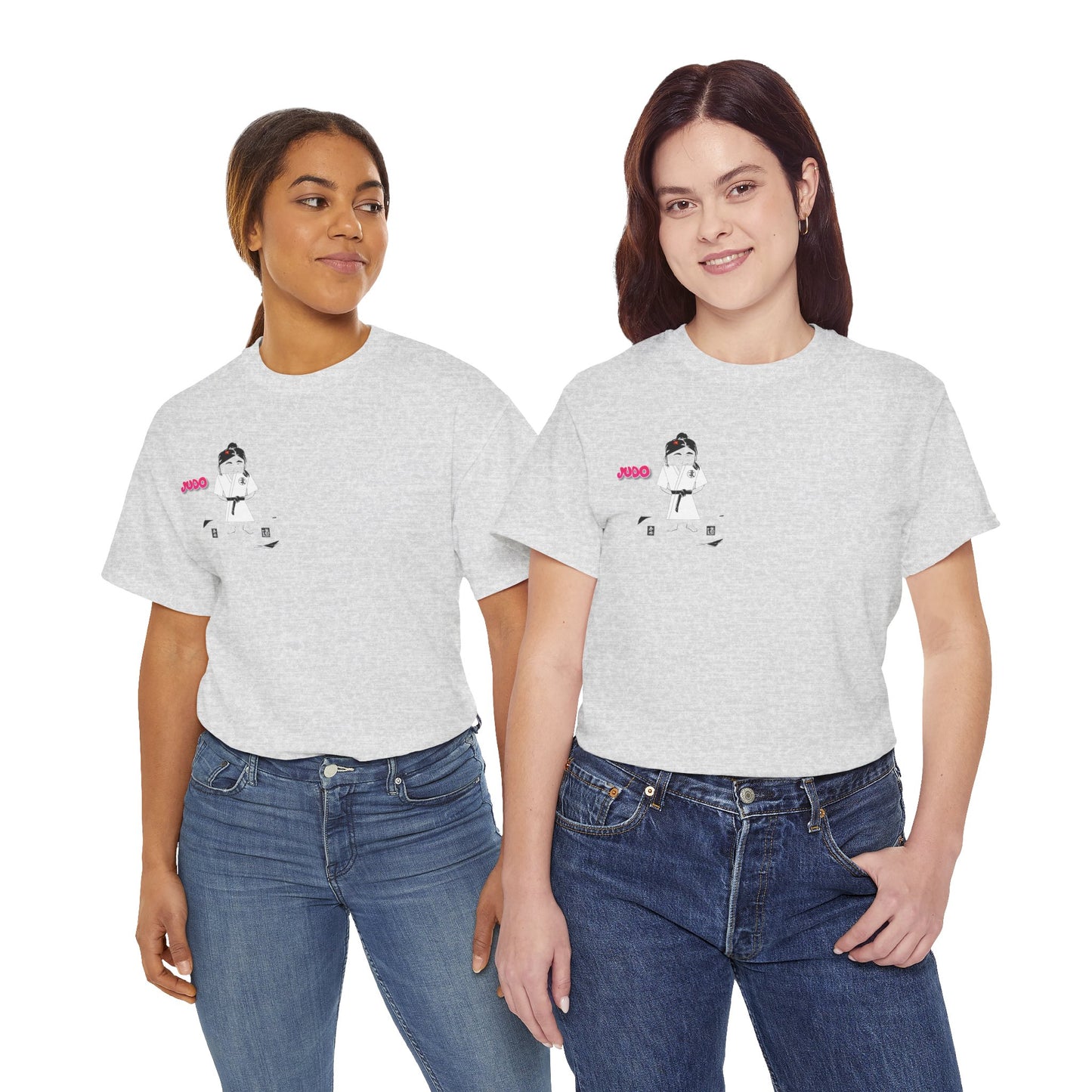 Camiseta Judo Lady: Cómoda camiseta gráfica de artes marciales | FunWearCode