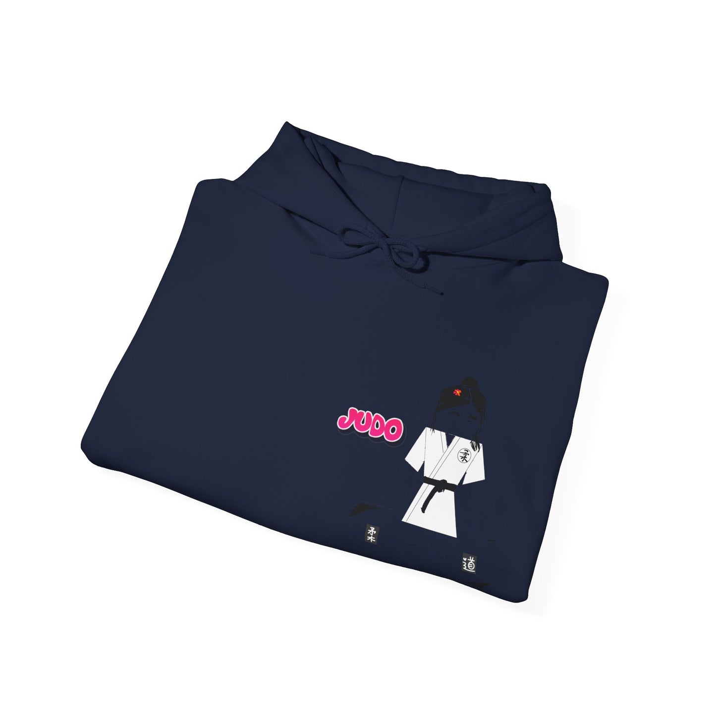 Sudadera con capucha de judo de dibujos animados: sudadera con gráficos divertidos de artes marciales | FunWearCode