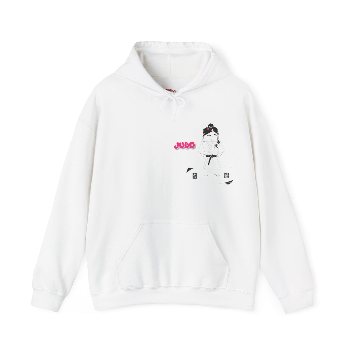 Sudadera con capucha de judo de dibujos animados: sudadera con gráficos divertidos de artes marciales | FunWearCode