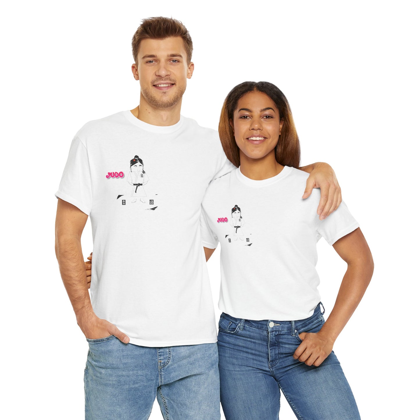 Camiseta Judo Lady: Cómoda camiseta gráfica de artes marciales | FunWearCode