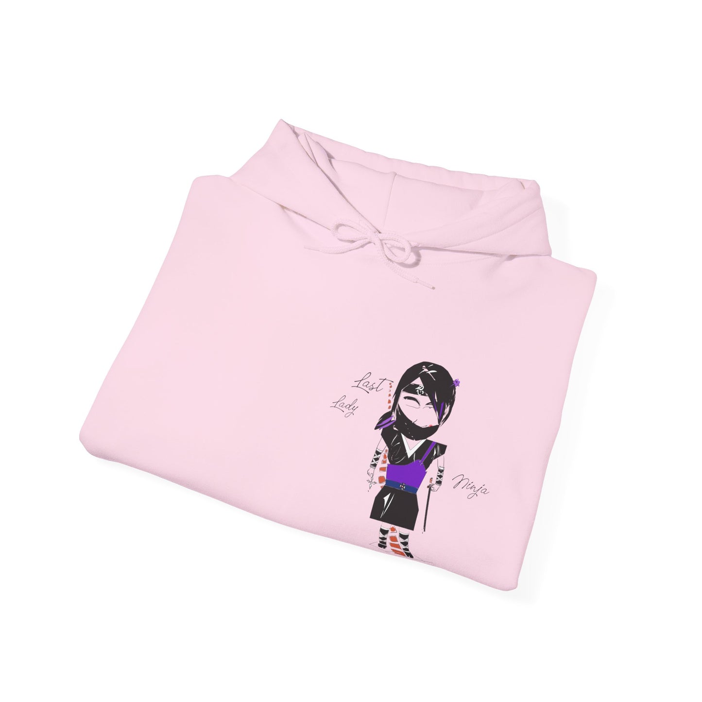 Sudadera con capucha Ninja Cozy Lady: suave y cálida para mujer | FunWearCode