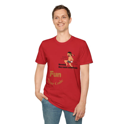Fun Softstyle T-Shirt - Bold Playful Thai Icon Tee | FunWearCode