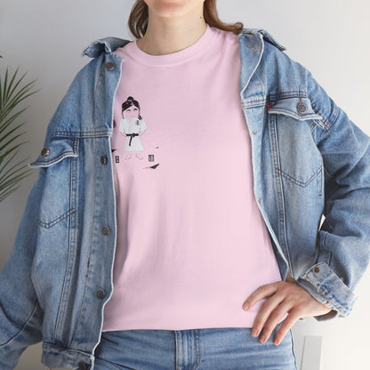 Camiseta Judo Lady: Cómoda camiseta gráfica de artes marciales | FunWearCode