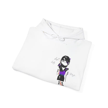 Sudadera con capucha Ninja Cozy Lady: suave y cálida para mujer | FunWearCode