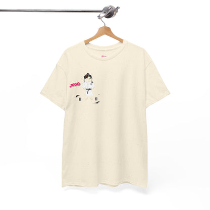 Camiseta Judo Lady: Cómoda camiseta gráfica de artes marciales | FunWearCode