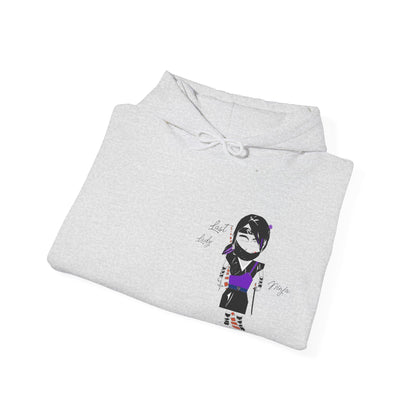 Sudadera con capucha Ninja Cozy Lady: suave y cálida para mujer | FunWearCode