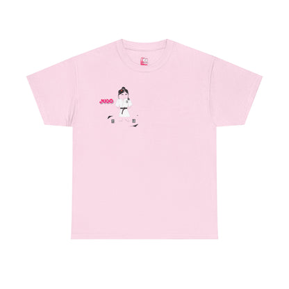 Camiseta Judo Lady: Cómoda camiseta gráfica de artes marciales | FunWearCode