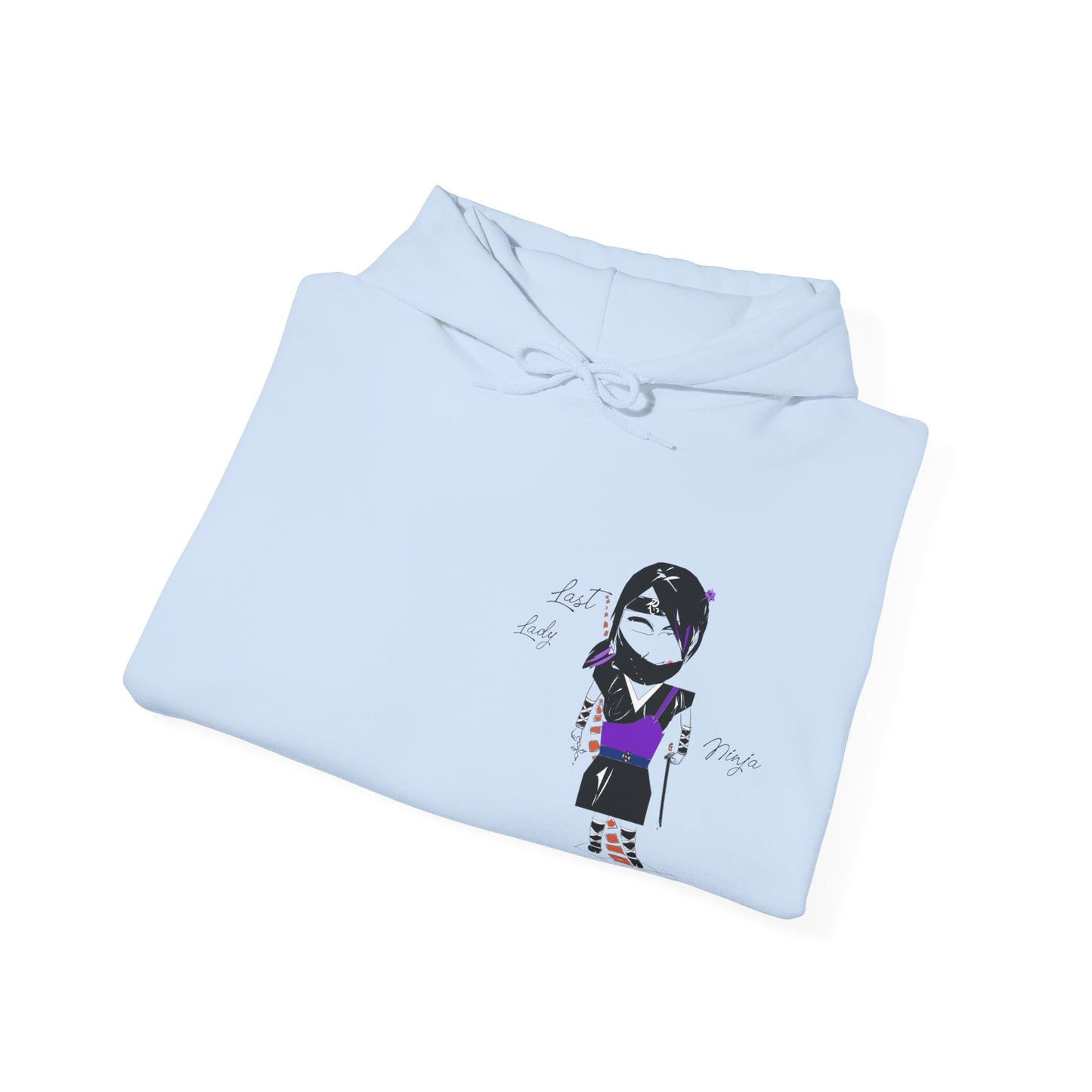 Sudadera con capucha Ninja Cozy Lady: suave y cálida para mujer | FunWearCode