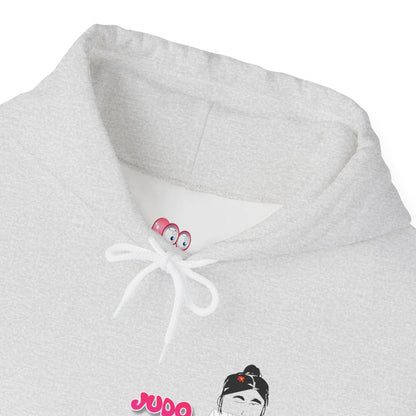 Sudadera con capucha de judo de dibujos animados: sudadera con gráficos divertidos de artes marciales | FunWearCode