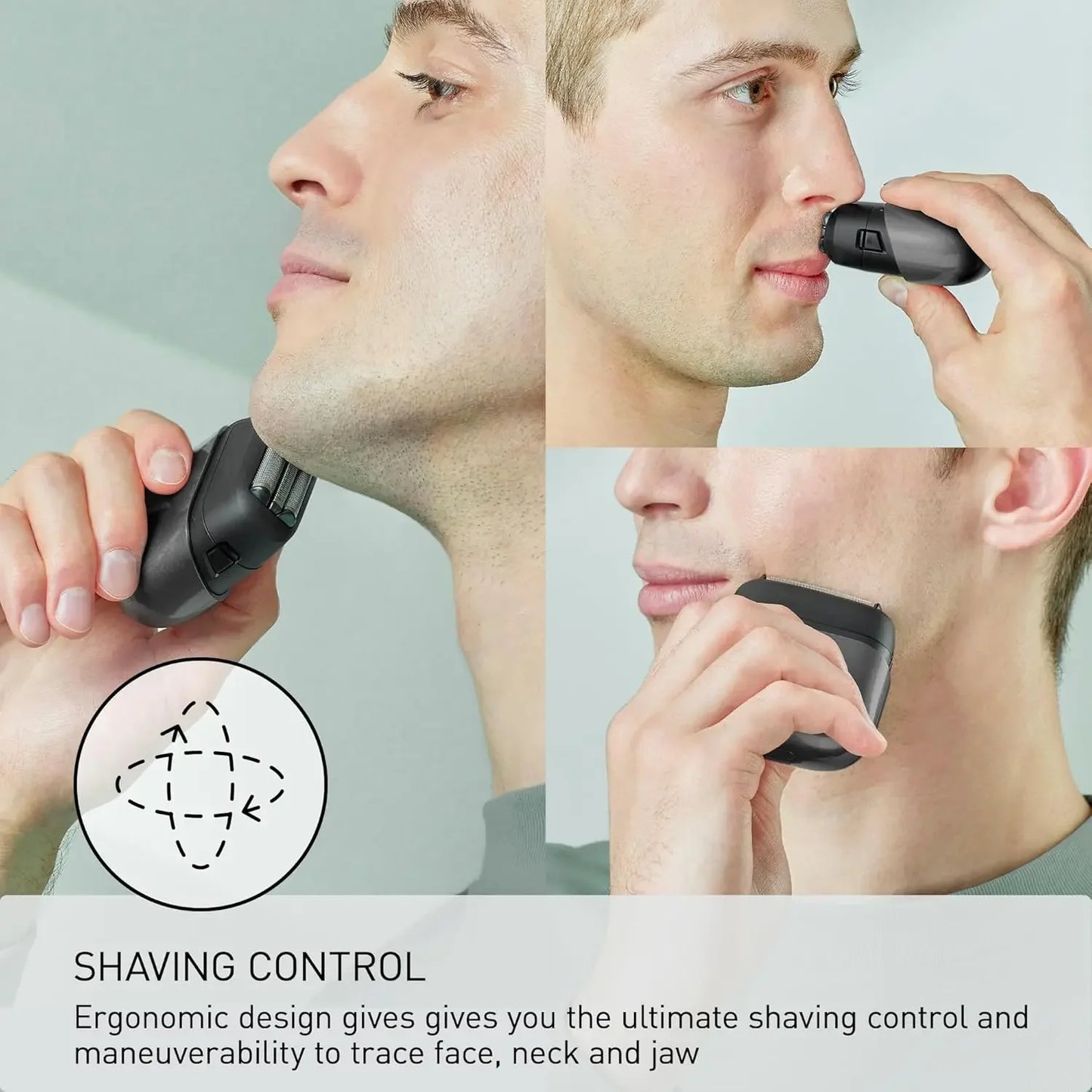 Afeitadora eléctrica Panasonic | Desliza a la derecha - Fácil de transportar | Selección de FunWearCode