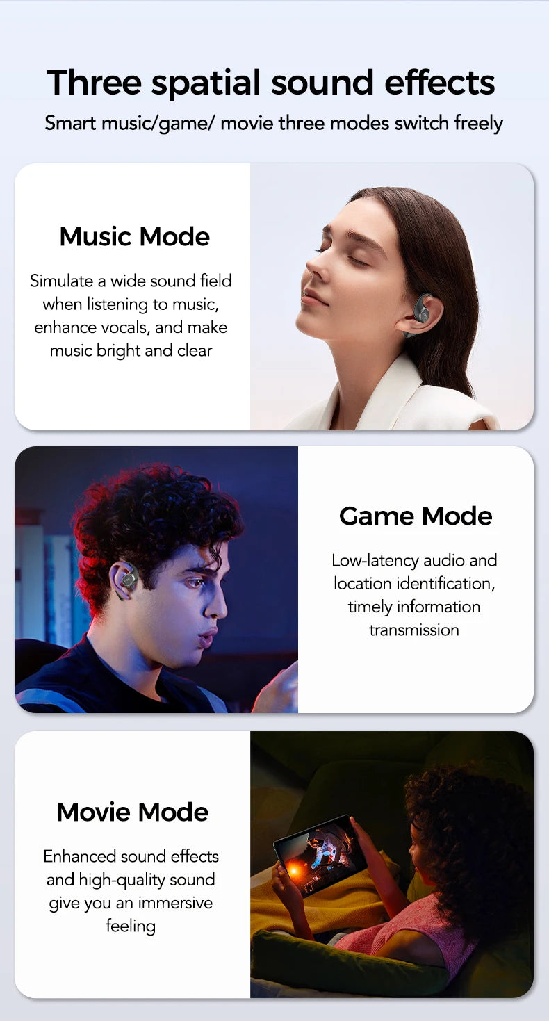 Auriculares deportivos inalámbricos con traductor de IA: pantalla táctil a todo color y batería de larga duración.
 Selección de FunWearCode