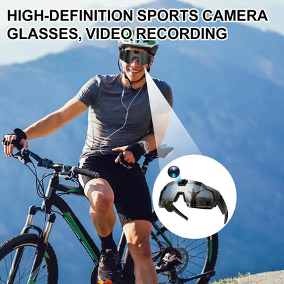 Sports HD Video Glasses - Hiking Jogging Cycling Skiing Climbing Flying Dynamic Recorder Goggles | FunWearCode's Selection