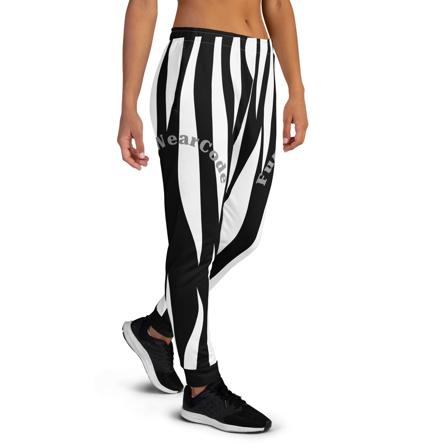Women's Slim Fit Joggers | Sports Streetwear Zebra Sweatpants | FunWearCode
