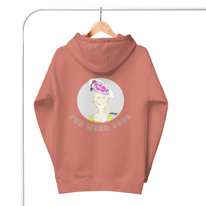 Sudadera con capucha vintage de estilo inglés: estilo urbano retro con estilo | FunWearCode