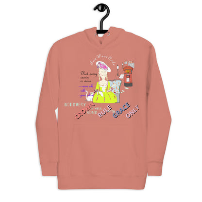 Sudadera con capucha vintage de estilo inglés: estilo urbano retro con estilo | FunWearCode