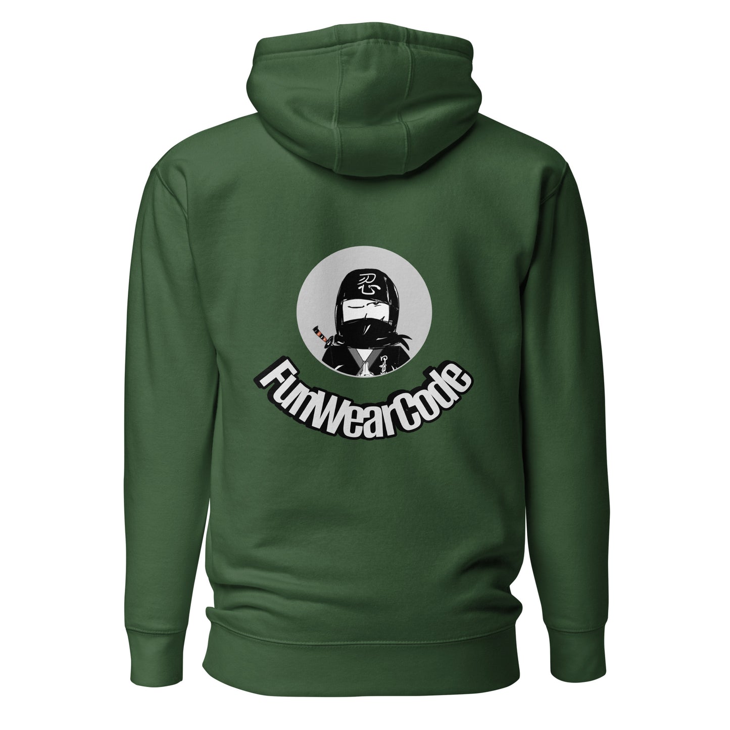 Premium Pullover Hoodie – Unique Whimsical Ninja Graphic Design | FunWearCode