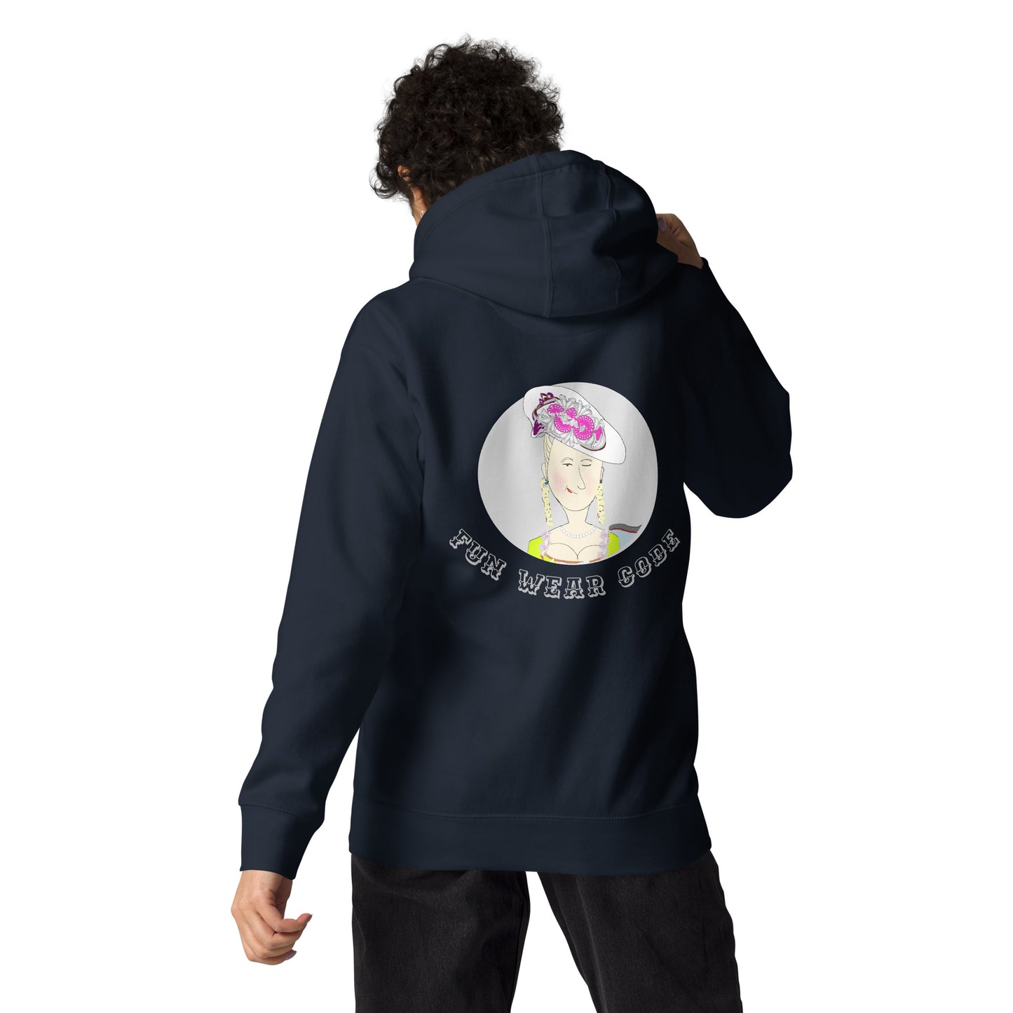 Sudadera con capucha vintage de estilo inglés: estilo urbano retro con estilo | FunWearCode