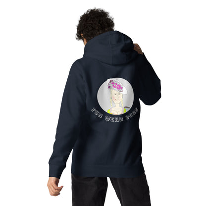 Sudadera con capucha vintage de estilo inglés: estilo urbano retro con estilo | FunWearCode