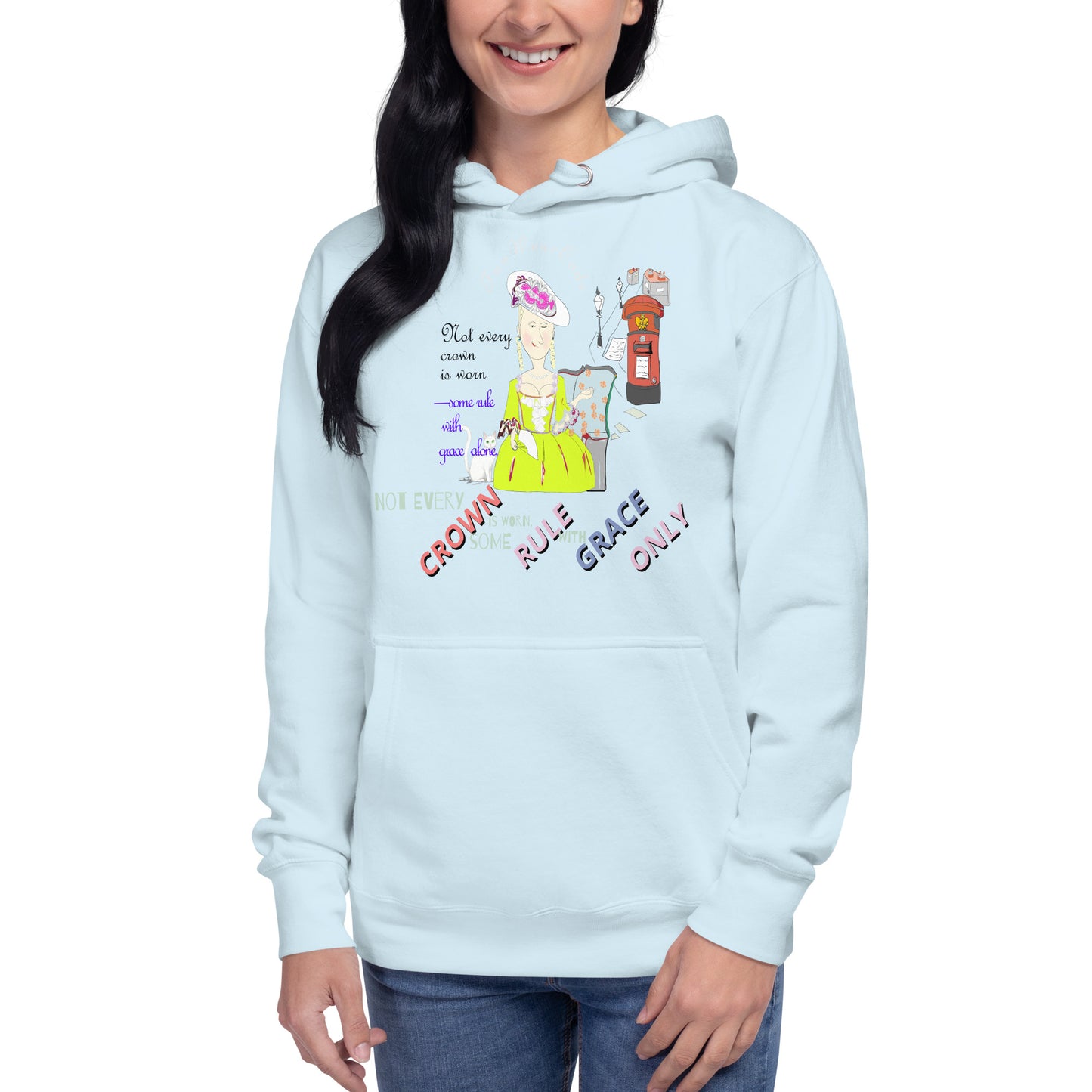 Sudadera con capucha vintage de estilo inglés: estilo urbano retro con estilo | FunWearCode