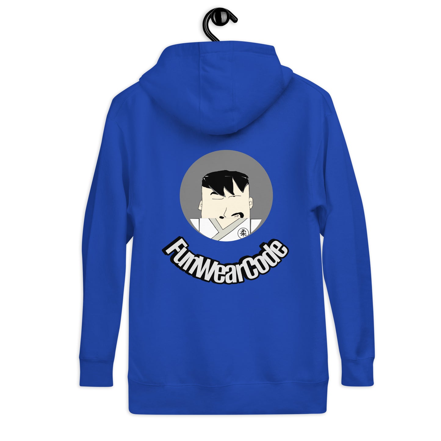Judo Cartoon Graphic Hoodie – Fun Martial Arts | FunWearCode