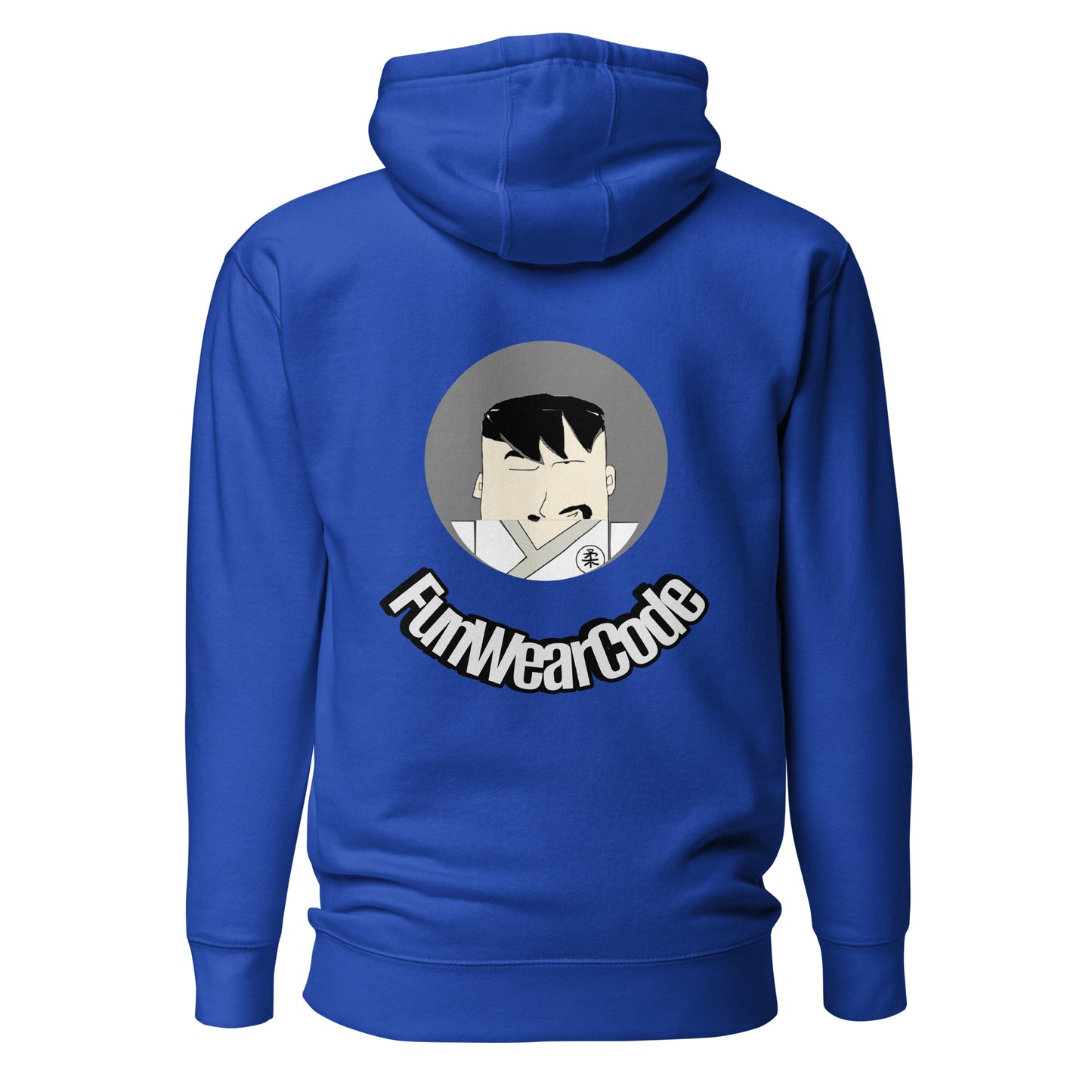 Judo Cartoon Graphic Hoodie – Fun Martial Arts | FunWearCode
