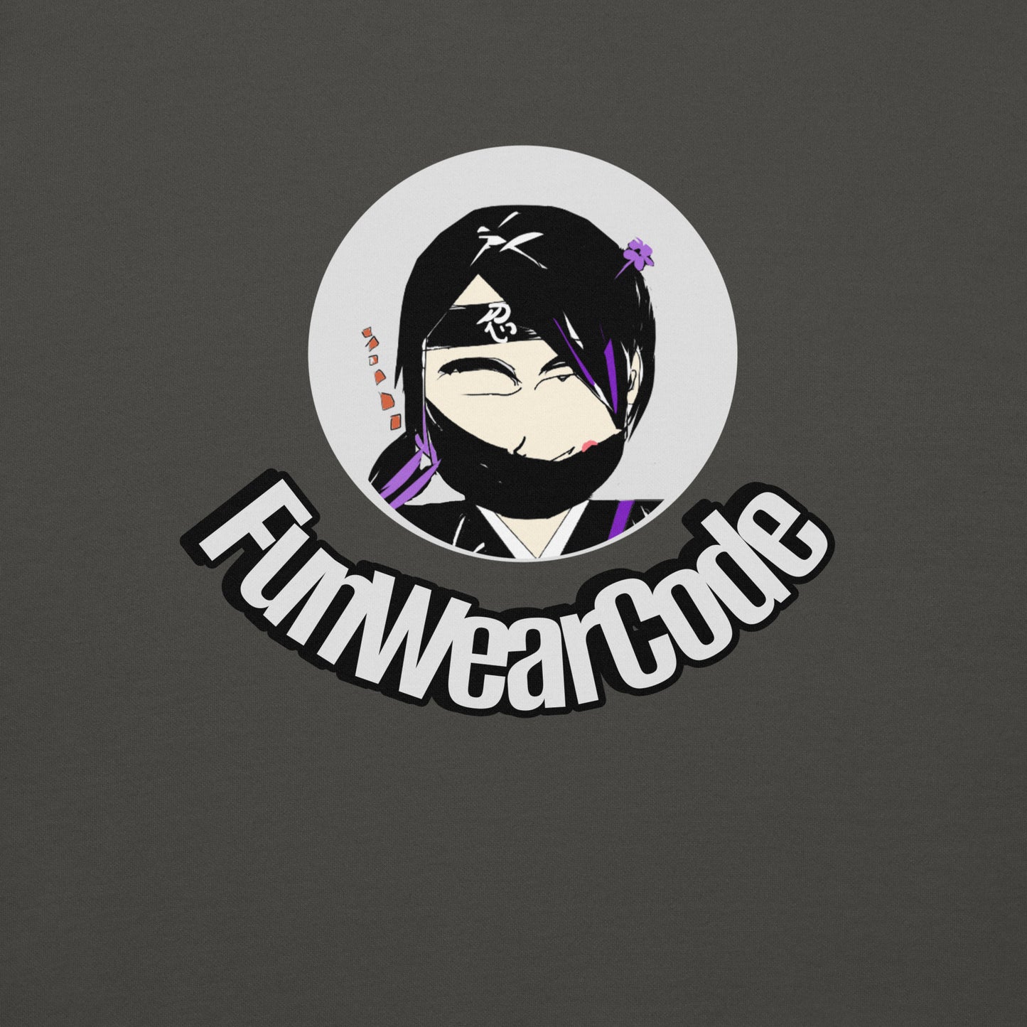 Sudadera con capucha suave y cálida – Diseño gráfico de Lady Ninja para mujer | FunWearCode