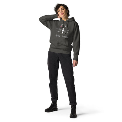 Judo Lady Graphic Cartoon Hoodie – Fun Martial Arts Sweatshirt | FunWearCode