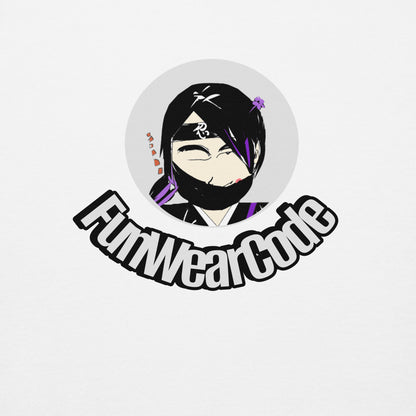 Sudadera con capucha suave y cálida – Diseño gráfico de Lady Ninja para mujer | FunWearCode