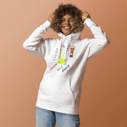Sudadera con capucha vintage de estilo inglés: estilo urbano retro con estilo | FunWearCode