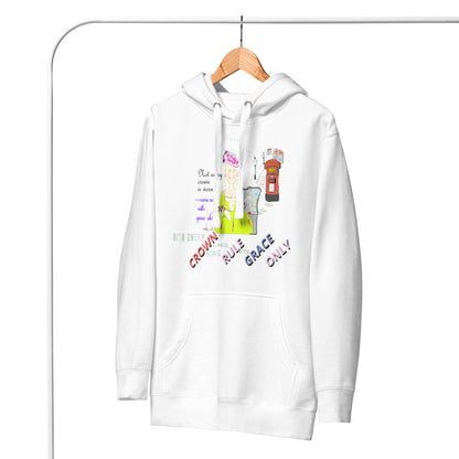 Sudadera con capucha vintage de estilo inglés: estilo urbano retro con estilo | FunWearCode