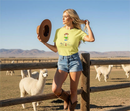 Cowgirl Graphic T-shirt - Classic American Style Tee for Fun-Loving Souls | FunWearCode