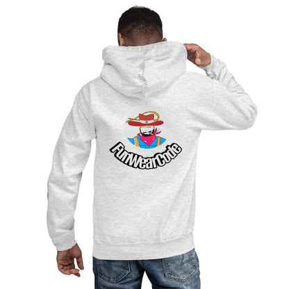 Sudadera con capucha unisex de vaquero con diseño vintage estilo western | FunWearCode