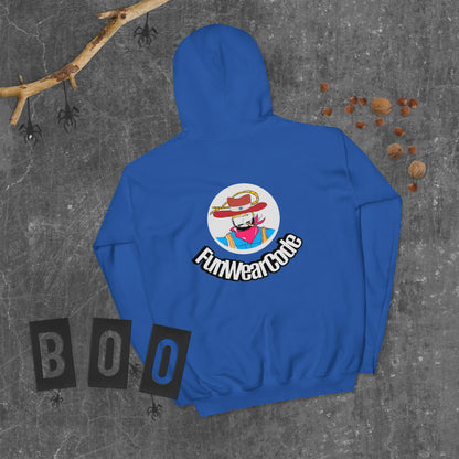 Sudadera con capucha unisex de vaquero con diseño vintage estilo western | FunWearCode