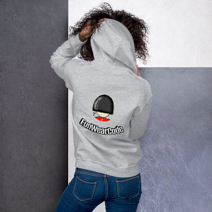 Sudadera unisex acogedora con diseño gráfico de la Guardia Real | FunWearCode
