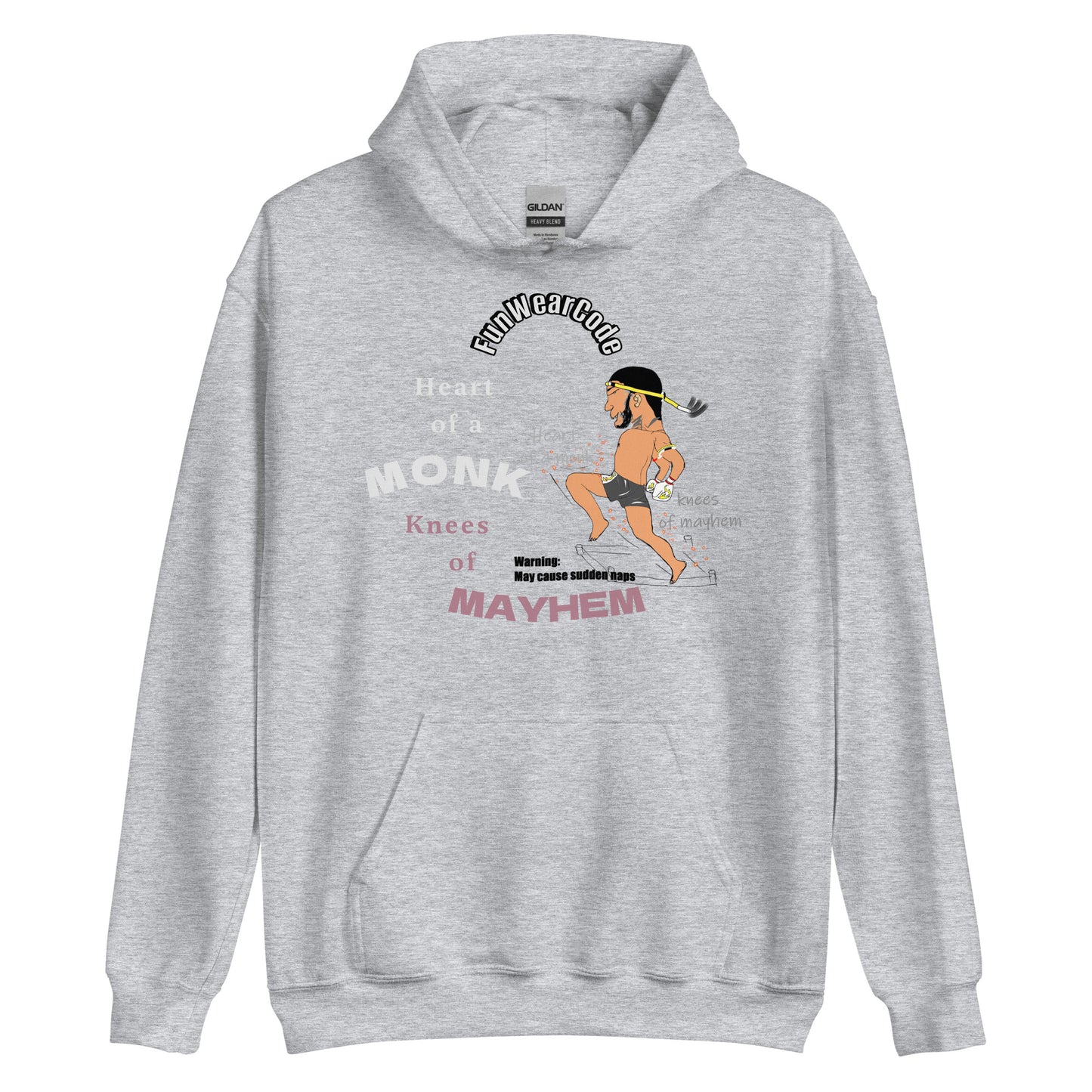 Premium Pullover Hoodie - Bold Playful Thai Iconic Design | FunWearCode