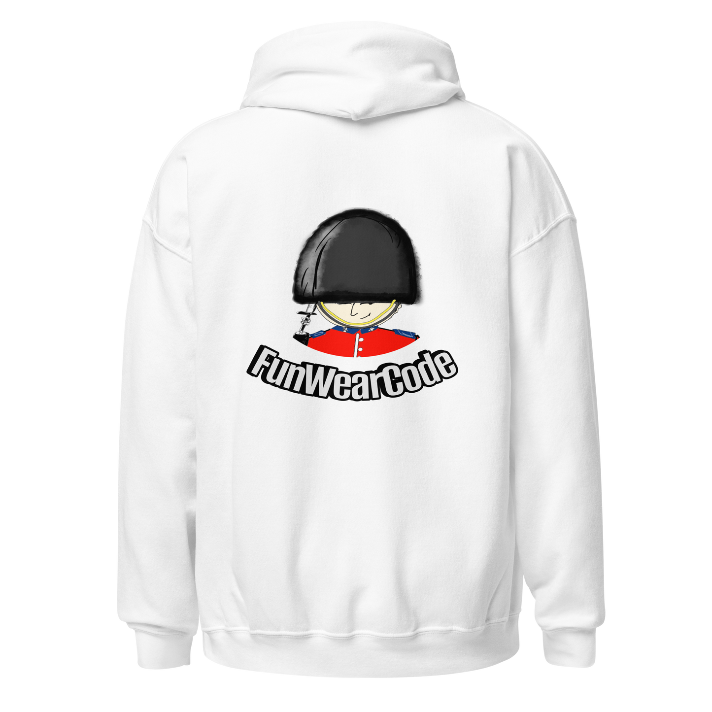 Sudadera unisex de mezcla gruesa y cómoda – Sudadera divertida de la Guardia Real | FunWearCode