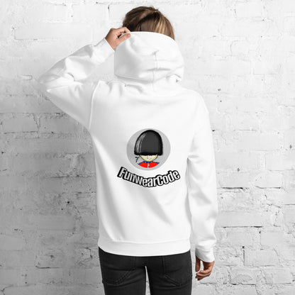 Sudadera unisex acogedora con diseño gráfico de la Guardia Real | FunWearCode