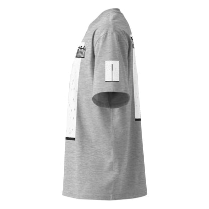 Camiseta de cuello alto orgánica de corte holgado – Colección Human & Space