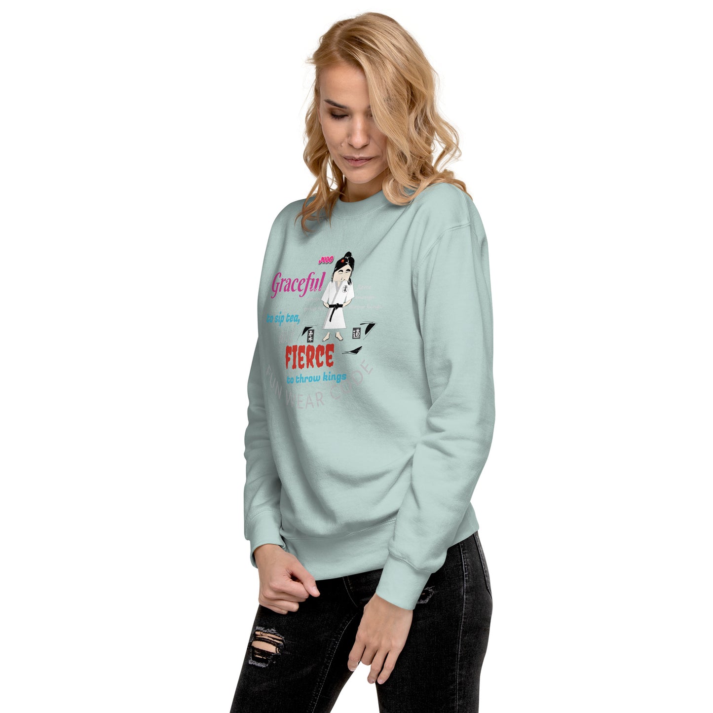 Judo Lady Long Sleeve Tee – Stylish Martial Arts Inspired Sweatshirt | FunWearCode