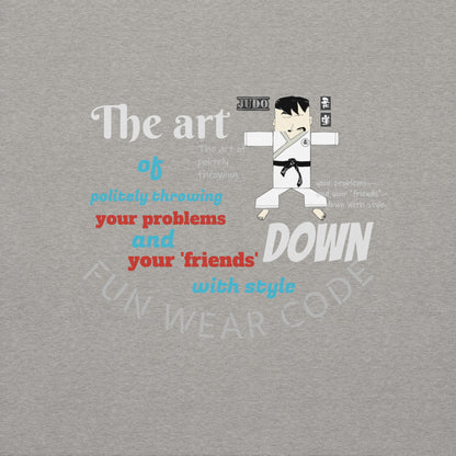 Karate Long Sleeve Tee – Comfortable Martial Arts Shirt | FunWearCode