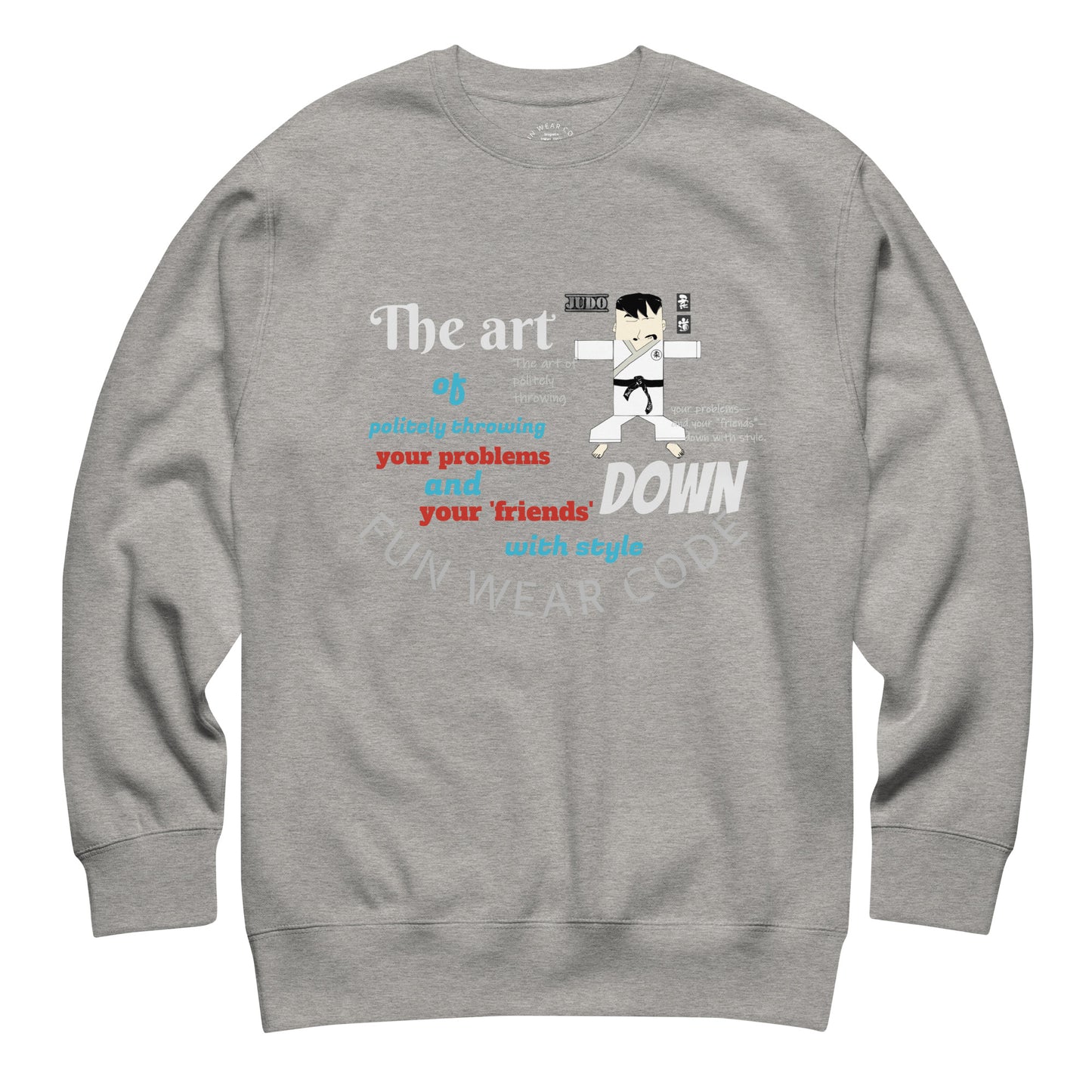 Karate Long Sleeve Tee – Comfortable Martial Arts Shirt | FunWearCode