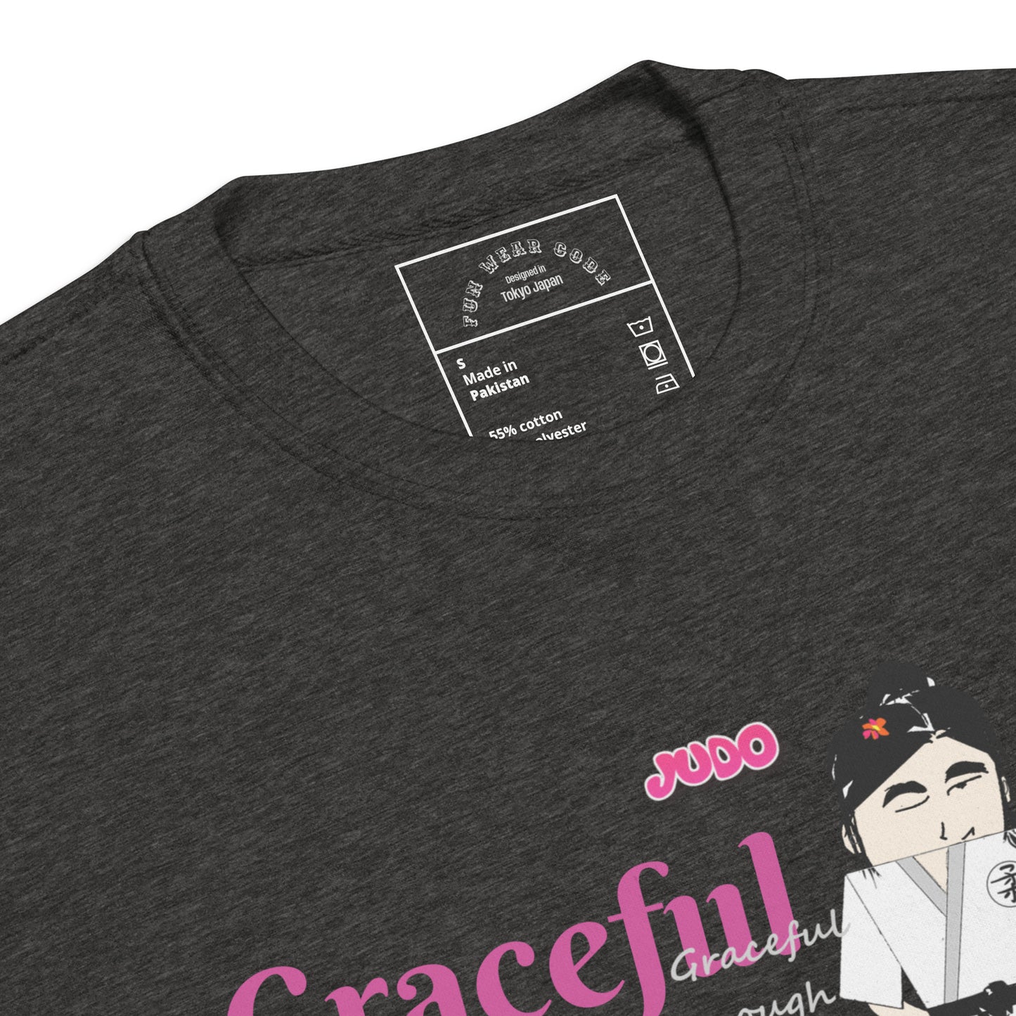 Camiseta de manga larga Karate Lady: elegante camiseta inspirada en las artes marciales | FunWearCode