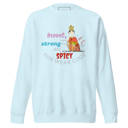 Camiseta premium de manga larga - Camiseta gráfica de mujer tailandesa divertida | FunWearCode