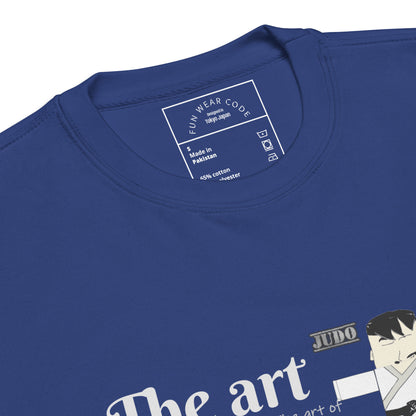 Judo Theme Long Sleeve Tee – Fun Martial Arts Shirt | FunWearCode