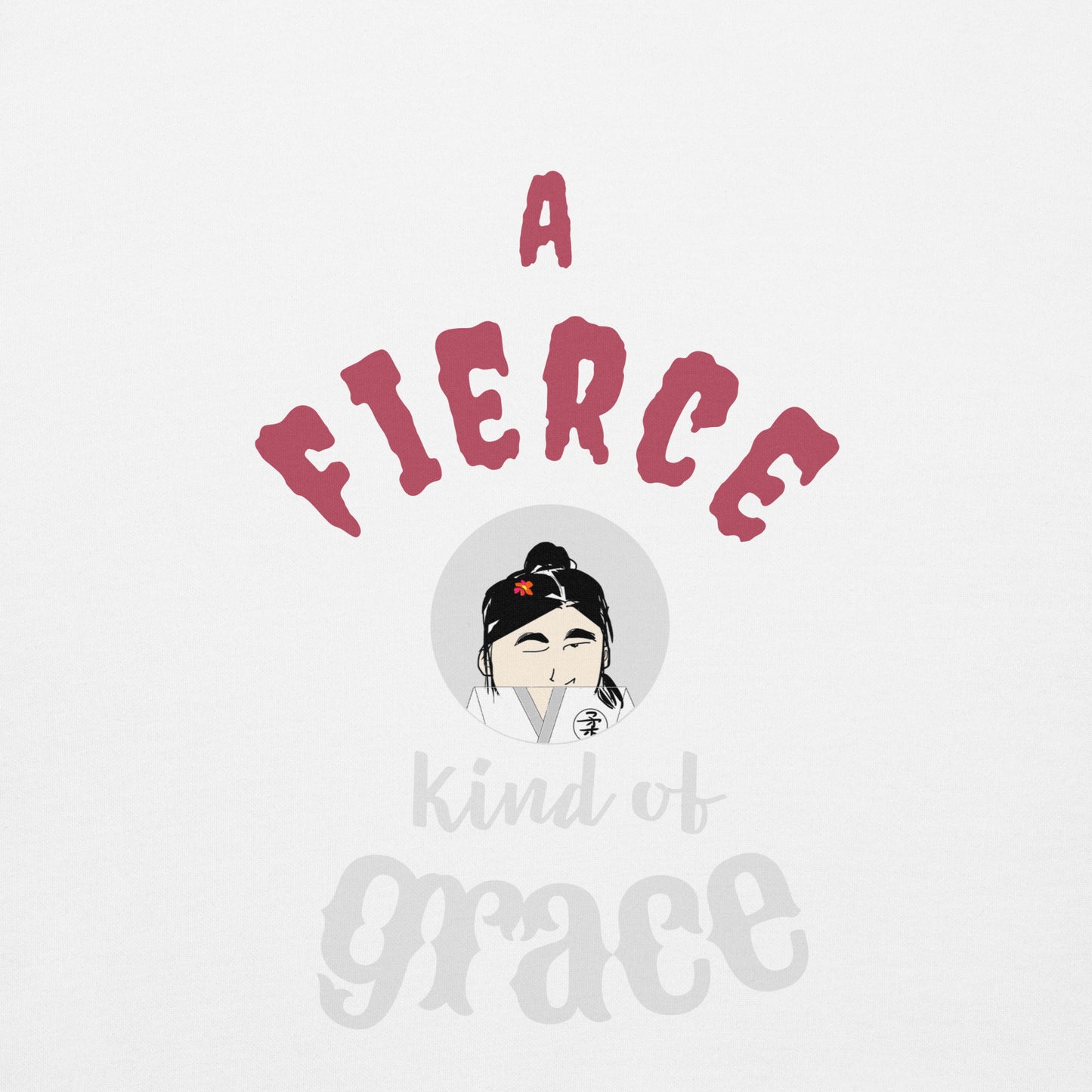 Camiseta de manga larga Karate Lady: elegante camiseta inspirada en las artes marciales | FunWearCode