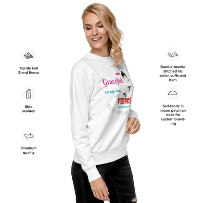 Camiseta de manga larga Karate Lady: elegante camiseta inspirada en las artes marciales | FunWearCode