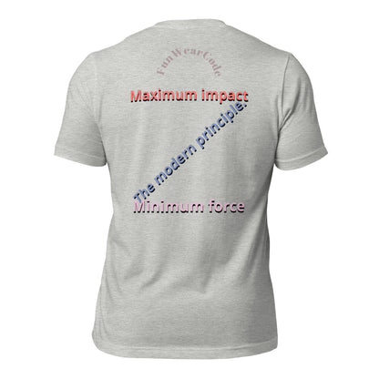 Lady Judo Theme T-Shirt – Comfortable Martial Arts Graphic Tee | FunWearCode