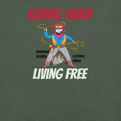 Camiseta vaquera con estampado - Camiseta vintage estilo western | FunWearCode