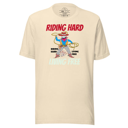 Camiseta vaquera con estampado - Camiseta vintage estilo western | FunWearCode