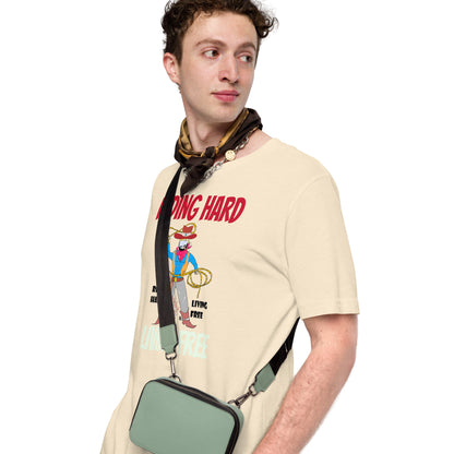 Camiseta vaquera con estampado - Camiseta vintage estilo western | FunWearCode